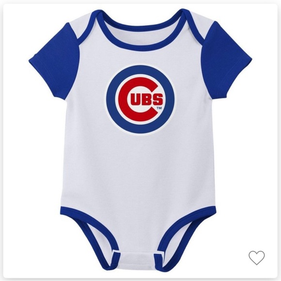 Chicago Cubs- baby onsies, 3 pack - Picture 13 of 13